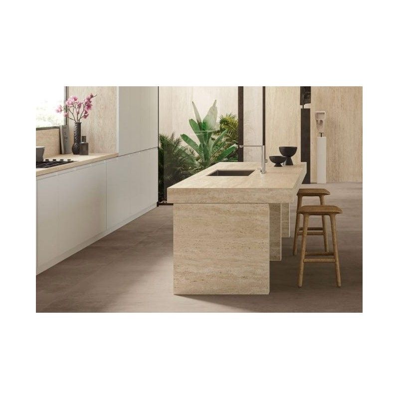 ATLAS PLAN TRAVERTINO SAND HAMMERED 160X320  6MM SQ  - ATLAS PLAN AJKQ ATLAS PLAN - 1