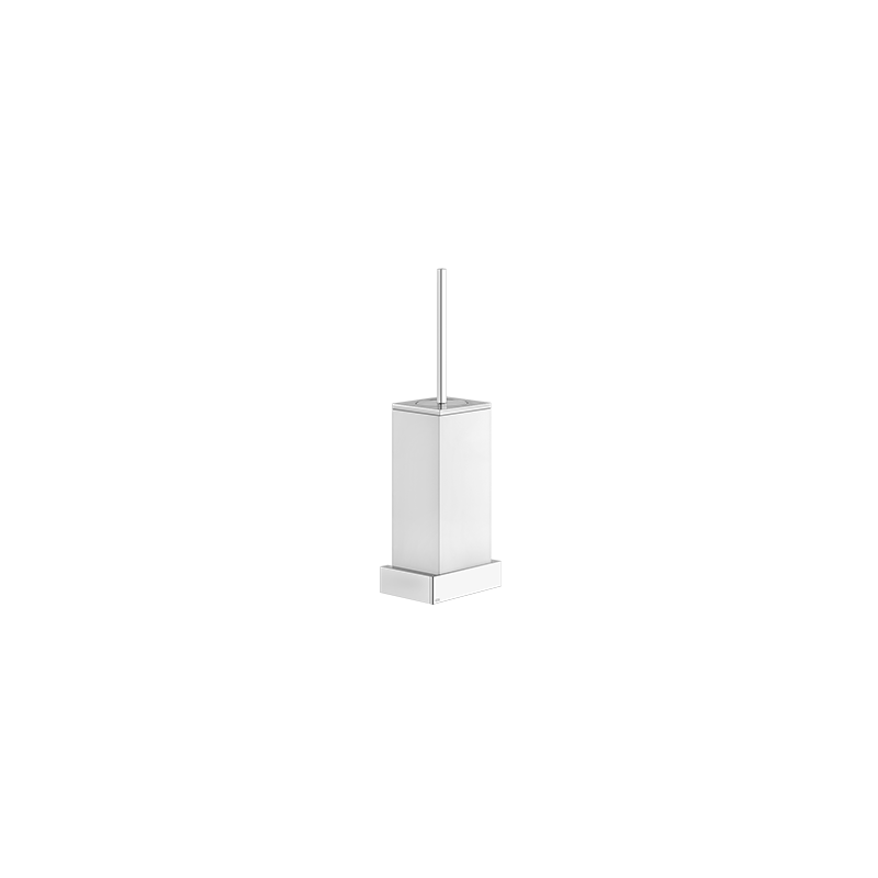 RETTANGOLO ACCESSORIES GESSI white wall-mounted toilet brush holder