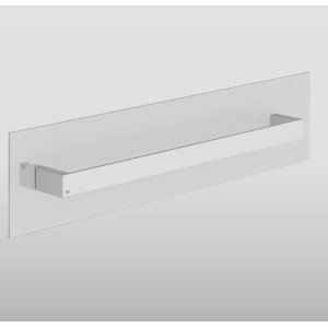 RETTANGOLO ACCESSORIES Handle and towel holder for glass 60cm GESSI