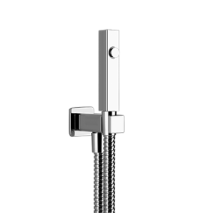 RETTANGOLO TOTAL LOOK Scopino a getto d'acqua a parete con attacco da 1/2" GESSI