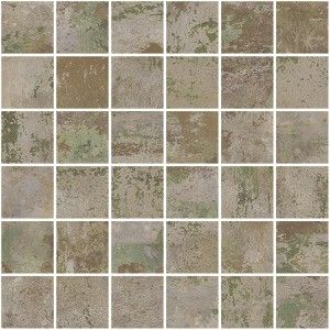 EVOKE  GREEN NATURALE 10 MM MOSAICO 5X5 29,75X29,75 - APARICI APARICI CERAMICA - 1