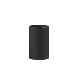 RILIEVO ACCESSORIES Bicchiere d'appoggio nero GESSI