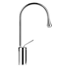 GOCCIA Miscelatore Lavabo medio bocca corta senza scarico con flessibili di collegamento GESSI