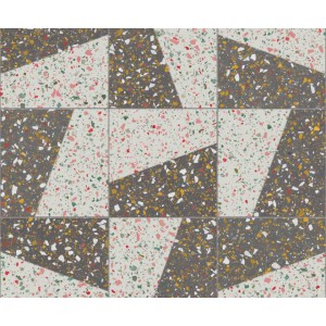 TERRAZZO  STAMP NATURAL 59,2X59,2 - APARICI APARICI CERAMICA - 1