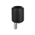 GOCCIA ACCESSORIES GESSI black wall-mounted GRES glass
