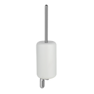 GOCCIA ACCESSORIES Porta scopino in GRES a parete bianco GESSI