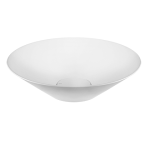 TOTAL LOOK Vasque à poser en Cristalplant sans trop-plein GESSI