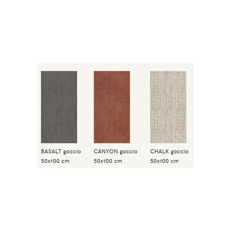 SLIMTECH SEGNI GOCCIO BASALT 50X100 3,5 MM - LEA CERAMICA LSBSG48 LEA CERAMICHE - 1