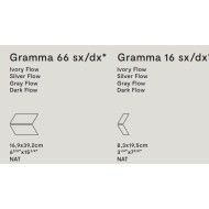WATERFALL GRAMMA 8,3x19,5 DX DARK FLOW NAT - LEA CERAMICA LG0WFD0 LEA CERAMICHE - 1