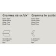 WATERFALL GRAMMA 8,3x19,5 SX SILVER FLOW NAT - LEA CERAMICA LG0WFS3 LEA CERAMICHE - 1