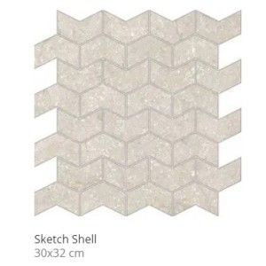 STONE LIFE SKETCH SHELL MOSAIQUE 30X32 - CONTEMPORARY DESIGN FLORIM  779349 CONTEMPORARY DESIGN FLORIM - 1