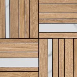 HONEY WOOD 30x30  Rigato NATURALE RETTIFICATO   (mix 5 essenze) - LA FABBRICA AVA 191049 LA FABBRICA AVA - 1