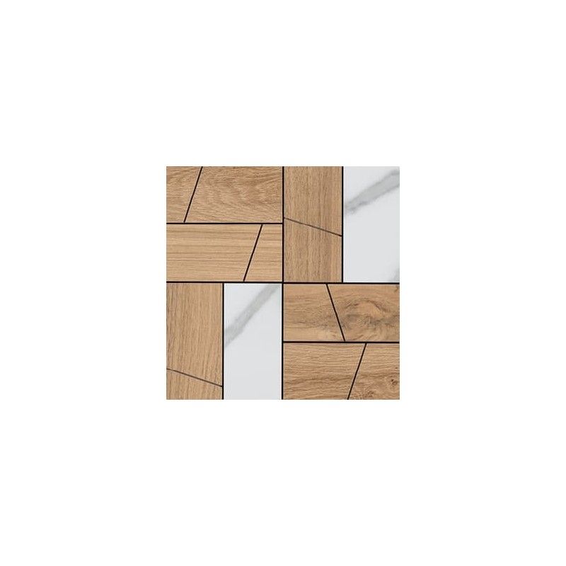 HONEY WOOD 30x30  Inciso NATURALE RETTIFICATO    (mix 5 essenze) - LA FABBRICA AVA 191050 LA FABBRICA AVA - 1