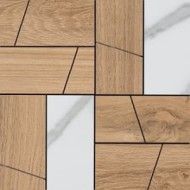 HONEY WOOD 30x30  Inciso NATURALE RETTIFICATO    (mix 5 essenze) - LA FABBRICA AVA 191050 LA FABBRICA AVA - 1