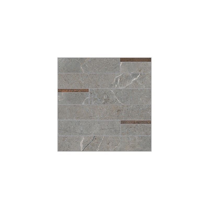 NOBLE STONE 30x30  MOSAIK  MODULO Grey  NATURAL SQ  - LA FABBRICA AVA 199132 LA FABBRICA AVA - 1