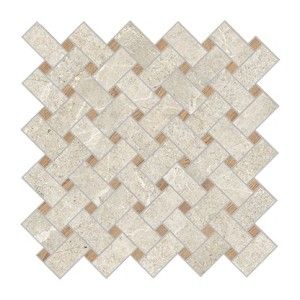 NOBLE STONE 29,7x29,7  BASKET White NATURALE RETTIFICATO  - LA FABBRICA AVA 199111 LA FABBRICA AVA - 1