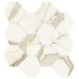 SCULTOREA CALACATTA ORO TESSERE ROMBO REFLEX  44,2x35,6 - CERAMICHE MARCA CORONA J562 CERAMICHE MARCA CORONA  - 1