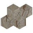 SCULTOREA RIVER GREY MOSAIK ESAGONA VELVET 33,2x36 - CERAMICHE MARCA CORONA J572 CERAMICHE MARCA CORONA  - 1