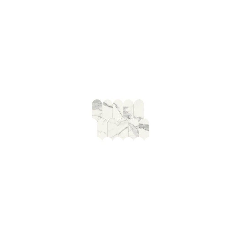 SCULTOREA  STATUARIO VENA ARGENTO MOSAIC  ARCO REFLEX  41,2x30,3 - CERAMICHE MARCA CORONA J586 CERAMICHE MARCA CORONA  - 1