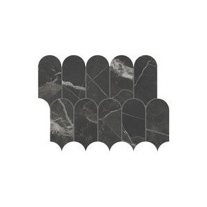 SCULTOREA DARK DIAMOND MOSAIQUE ARCO REFLEX  41,2x30,3 - CERAMICHE MARCA CORONA J589 CERAMICHE MARCA CORONA  - 1