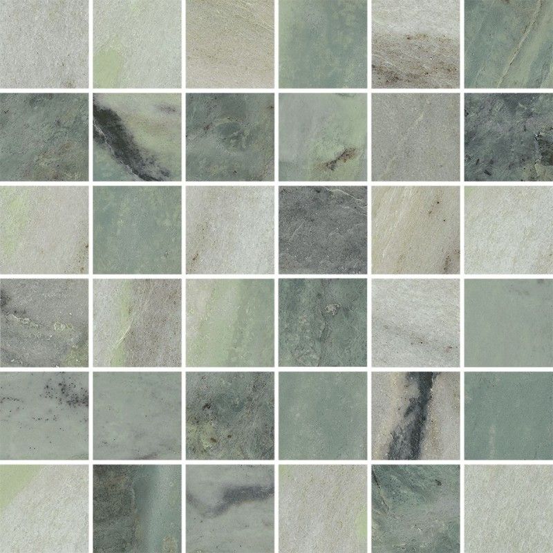 Iskra Mosaico 4,7x4,7 Irish Green Levigato 30x30 - CERDOMUS 94459 CERDOMUS - 1