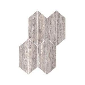 REALSTONE TRAVERTINO 29,4X40,7 VEIN TITANIO MOSAICO LOSANGA - RAGNO RCLA RAGNO  - 1