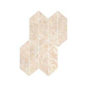 REALSTONE TRAVERTINO 29,4X40,7 CROSS NOCE MOSAICO LOSANGA - RAGNO RCLF RAGNO  - 1