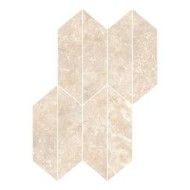 REALSTONE TRAVERTINO 29,4X40,7 CROSS NOCE MOSAIK LOSANGA - RAGNO RCLF RAGNO  - 1