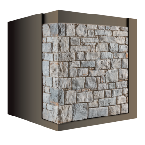 copy of GEOPIETRA DEVERO 90  reconstructed stone wall GEOPIETRA - 1