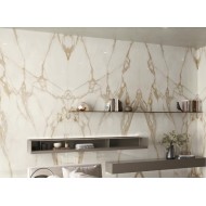 ATLAS PLAN CALACATTA GOLD BOOKMATCH RODEE 160X320  6MM SQ  - ATLAS PLAN AKE7 ATLAS PLAN - 1