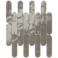 GLIM GRIGIO FUMO CURVE MOSAICO 29X29,5 BRILL - FAP CERAMICHE fRNV FAP CERAMICHE - 1