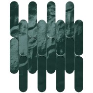 GLIM PETROLIO CURVE MOSAICO 29X29,5 BRILL - FAP CERAMICHE fRNY FAP CERAMICHE - 1