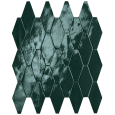 GLIM PETROLIO ROMBI MOSAIQUE 31X35,5 BRILL - FAP CERAMICHE fRXD FAP CERAMICHE - 1
