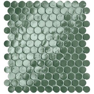 GLIM SALVIA ROUND MOSAICO 29,5X32,5 BRILL - FAP CERAMICHE fROO FAP CERAMICHE - 1