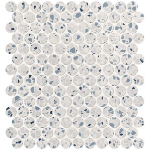 GLIM GEMME AZZURRO ROUND MOSAICO 29,5X32,5 MATT - FAP CERAMICHE fRUB FAP CERAMICHE - 1