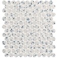 GLIM GEMME AZZURRO ROUND MOSAIQUE 29,5X32,5 MATT - FAP CERAMICHE fRUB FAP CERAMICHE - 1