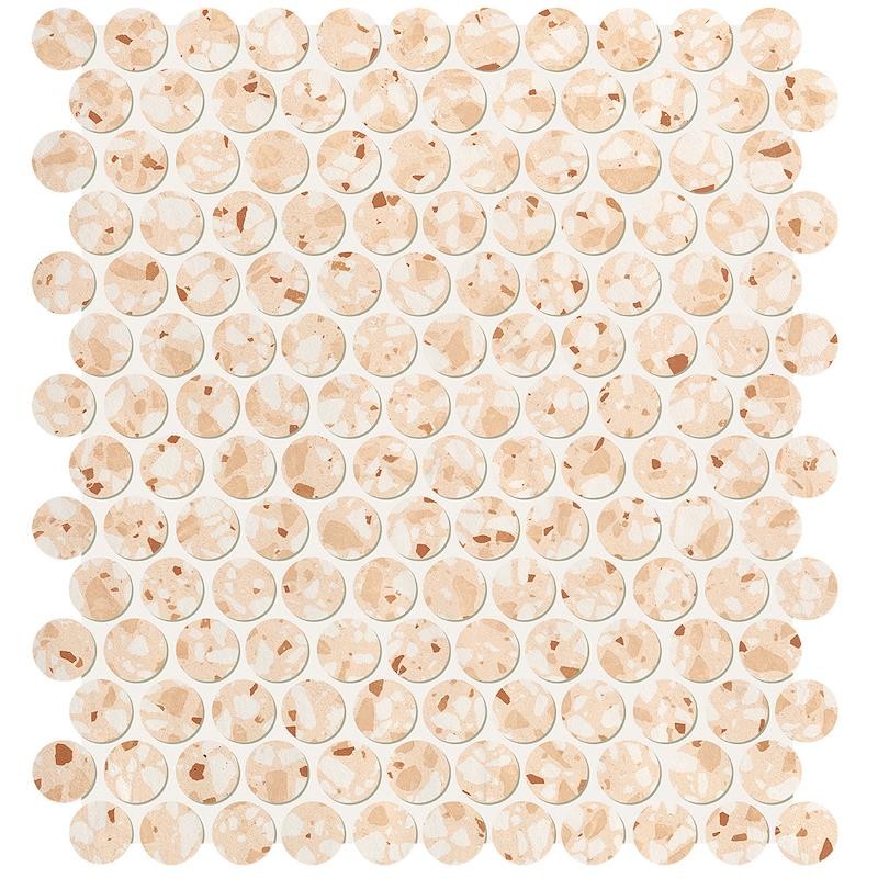GLIM GEMME ROSA ROUND MOSAIQUE 29,5X32,5 MATT - FAP CERAMICHE fRUC FAP CERAMICHE - 1
