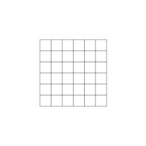 AESTHETICA Mosaic Grigio 30x30 Matt Natural Rectified  - LA FAENZA MK.AE UNI6 30 LA FAENZA - 1