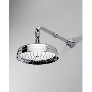 Shower Roses and Arms Pomme de douche avec Disque Anticalcaire L20xH13,5xD20 - Chrome DEVON&DEVON - 1