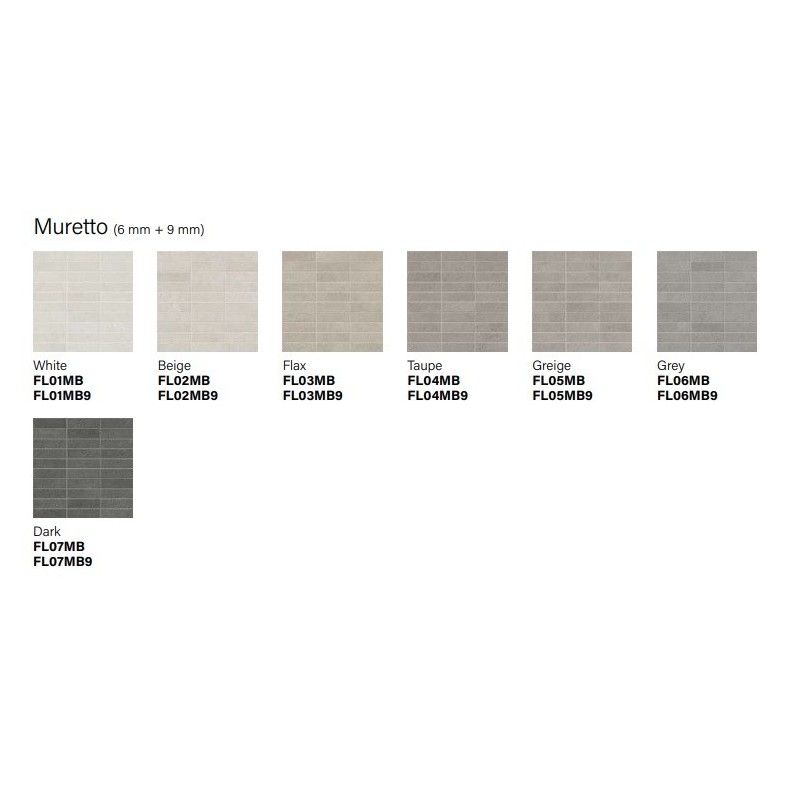 I CEMENTI FLAX MURETTO 9MM  30X30 - ITALGRANITI GROUP FL03MB9 ITALGRANITI GROUP - 1