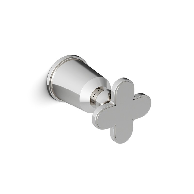 Twenties Single Cut Off Tap Wall mounted  - Chrome DEVON&DEVON - 1