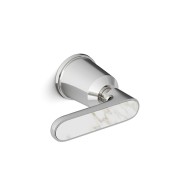 Twenties Single Cut Off Tap Wall mounted  - Chrome Calacatta Oro DEVON&DEVON - 1