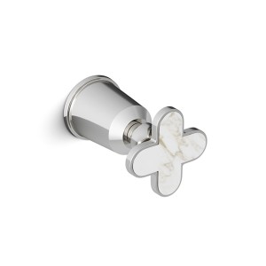 Twenties Rubinetto d'arresto singolo - Cromo Calacatta Oro DEVON&DEVON - 1