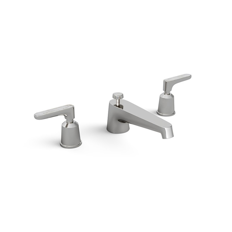 Twenties Robinetterie pour Lavabo 3 trous avec tirette - Chrome Calacatta Oro DEVON&DEVON - 1