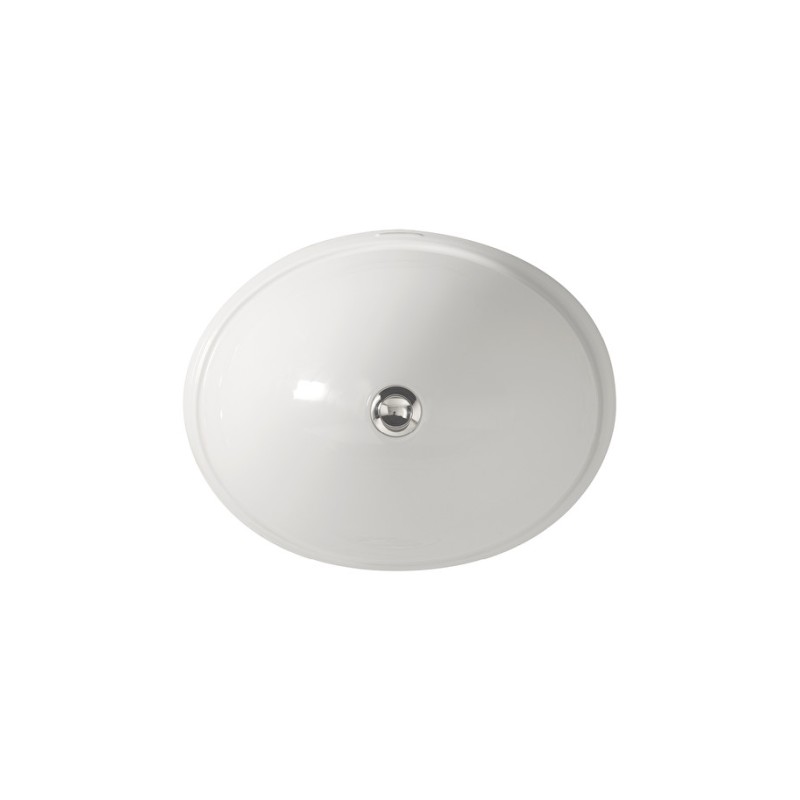 Rose Lavabo sottopiano L51,5xH25xD41 Bianco DEVON&DEVON - 1