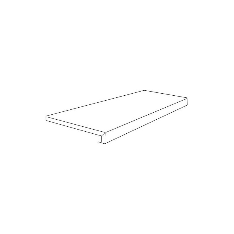 X-ROCK Bianco 120x32.5 Gradino - Ceramica d'Imola X-ROCK G120W CERAMICA D'IMOLA - 1