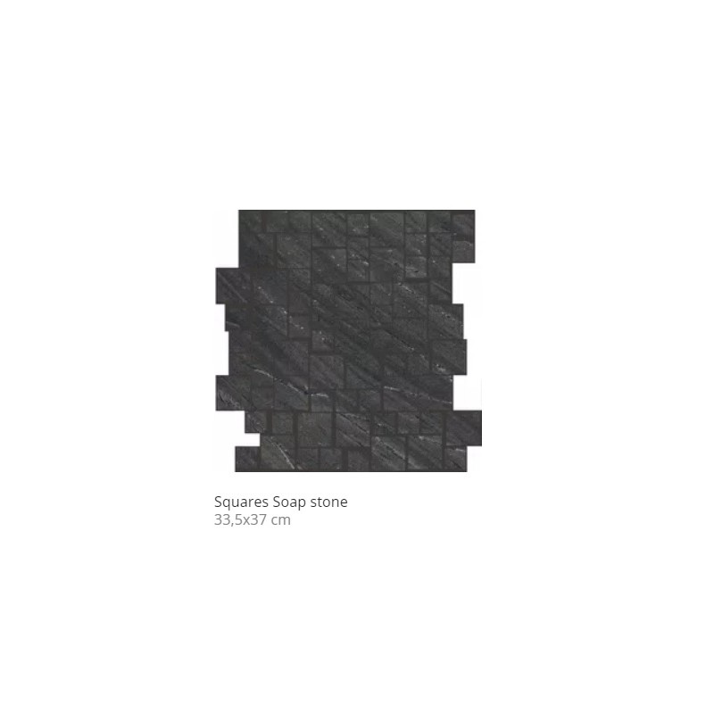 BIOTECH SQUARES SOAP STONE MOSAICO 33,5X37 - ARCHITECTURAL DESIGN FLORIM 779357 FLORIM ARCHITECTURAL DESIGN - 1