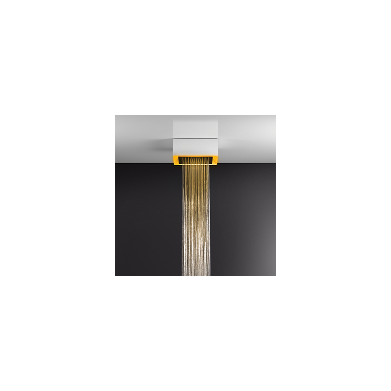 AFILO Sistema doccia con cromoterapia a soffitto/controsoffitto 300x300 con funzione pioggia GESSI GESSI SPA  - 2