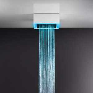 AFILO Sistema multifunzione con cromoterapia a soffitto/controsoffitto 300x300 con funzioni pioggia/cascata GESSI GESSI SPA  - 2