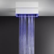 AFILO Multifunction ceiling / false ceiling chromotherapy system 300x500 with rain / waterfall / mist functions GESSI GESSI SPA 